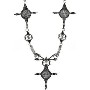 Vegvisir Necklace – Restyle Gothic Wayfinder ✦ Icelandic Compass ✦ Rare Talisman